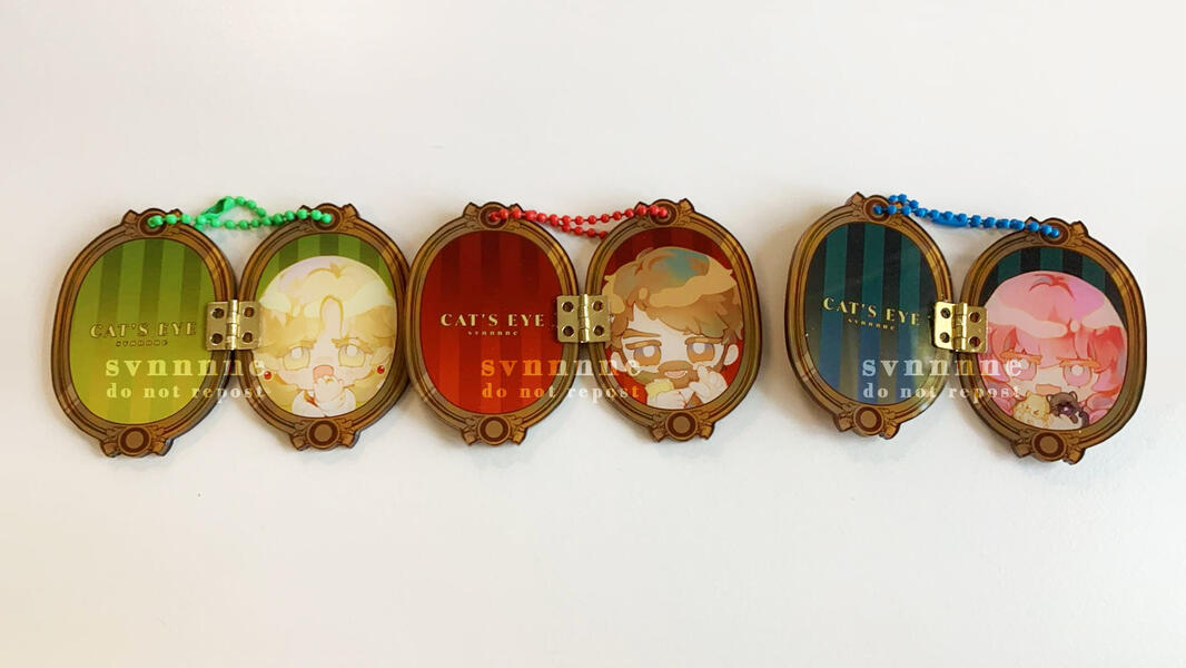 Acrylic Charm (Hinges)